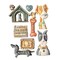 Stamperia Furry Friends Silicon Moulds and Soft Clay -Dog And Cat